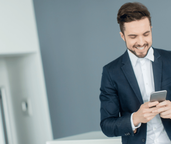 A man with a laptop and his credit card